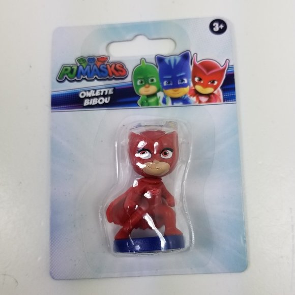 PJ Masks Action Figures Cake decoration set approximately 2" + - Picture 7 of 11